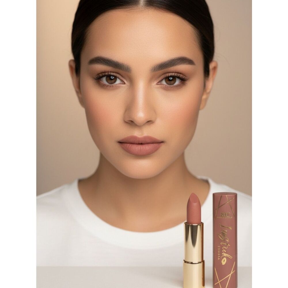 LAST ONE - NEW Click Bullet Nude Matte Lipstick by Romantic Beauty #14